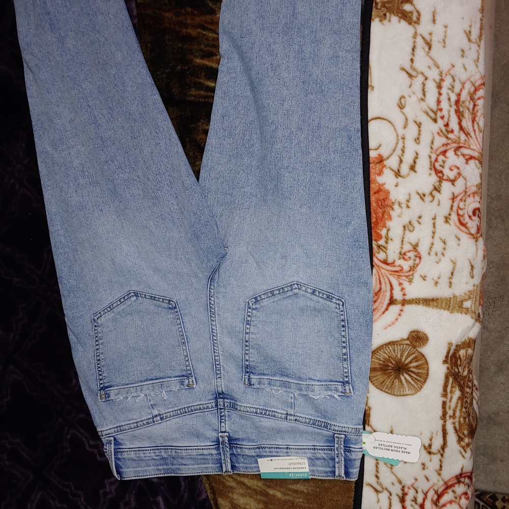 Silver Jeans Women's Sky Blue Straight Leg Denim